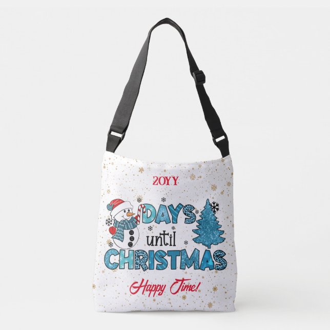 Bolsa Ajustável Dias até o Natal Personalizar (Frente)