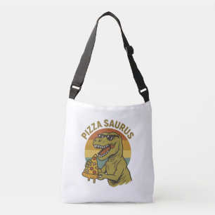 Bolsa Ajustável Dino da Pizza legal no Estilo Retroativo