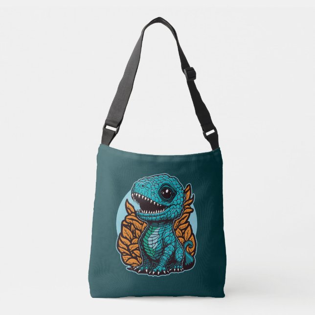 Bolsa Ajustável Dinossauro Bebê (Frente)
