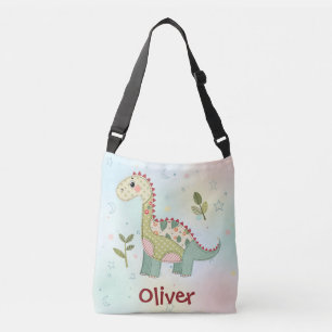 Bolsa Ajustável Dinossauro de Patchwork Fofo