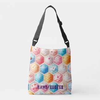 Bolsa Ajustável Doce Design Sem Costura de Colmeia de Sobremesa