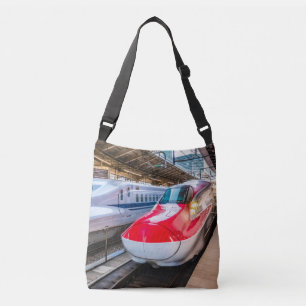 Bolsa Ajustável Dois Shinkansen na Estação de Tóquio