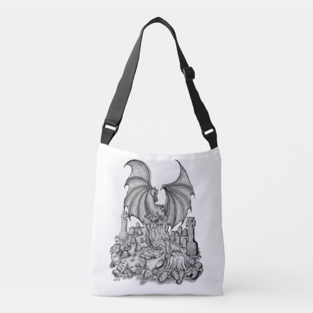 Bolsa Ajustável Dragão com Zombie (Frente)