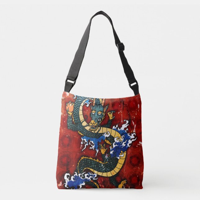 Bolsa Ajustável Dragão Japonês (Frente)