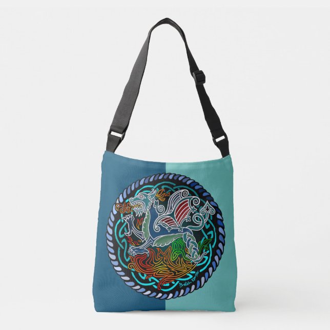 Bolsa Ajustável Dragon celtique (Frente)