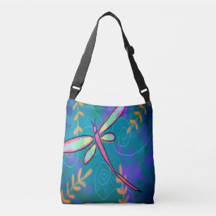 Bolsa Ajustável Dragonfly Abstrato Art