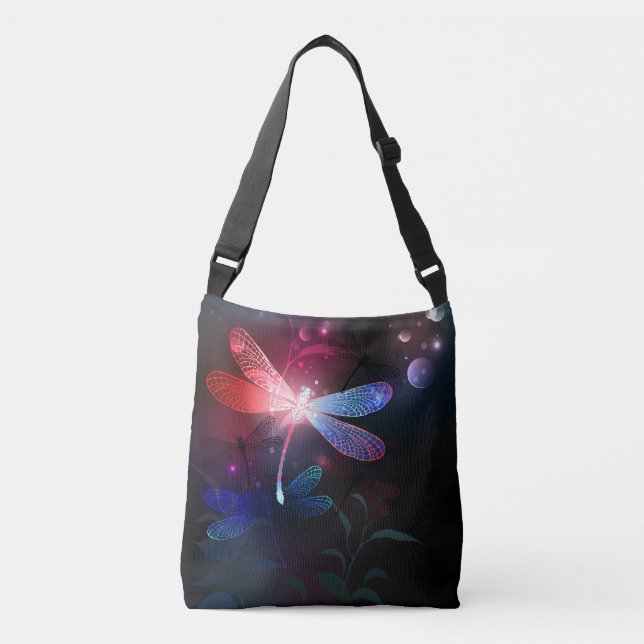 Bolsa Ajustável Dragonfly vermelha (Frente)