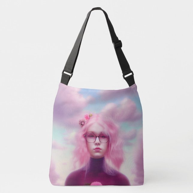 Bolsa Ajustável Dreamy Rosa (Frente)