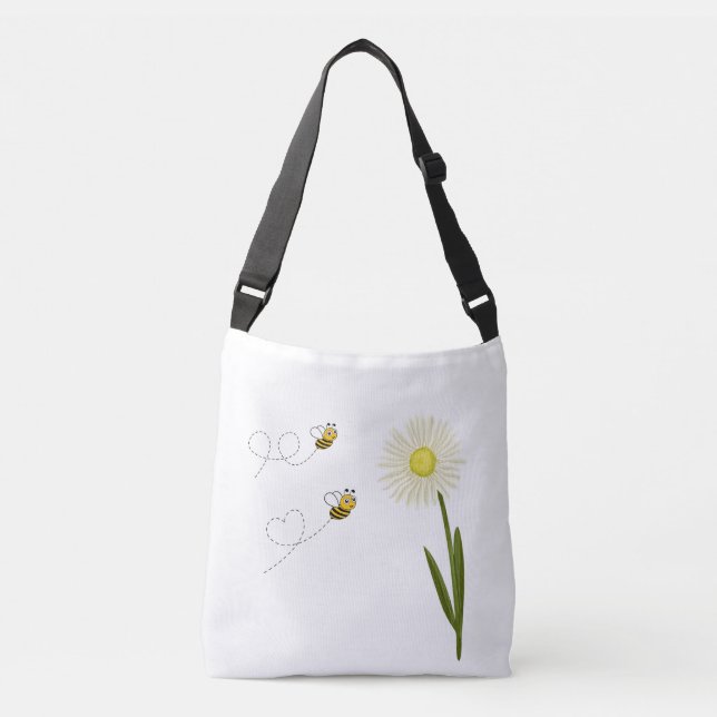 Bolsa Ajustável Duas abelhas pequenas e bonitas (Frente)
