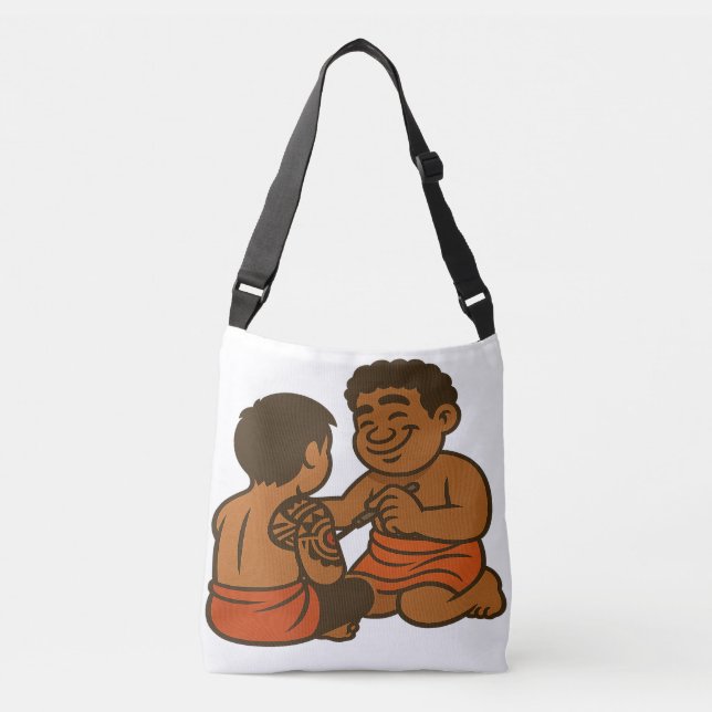 Bolsa Ajustável Dumi Tatau Artist (Frente)
