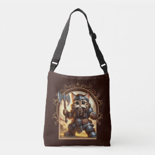 Bolsa Ajustável Dwarf Feline Fantasy Adventure