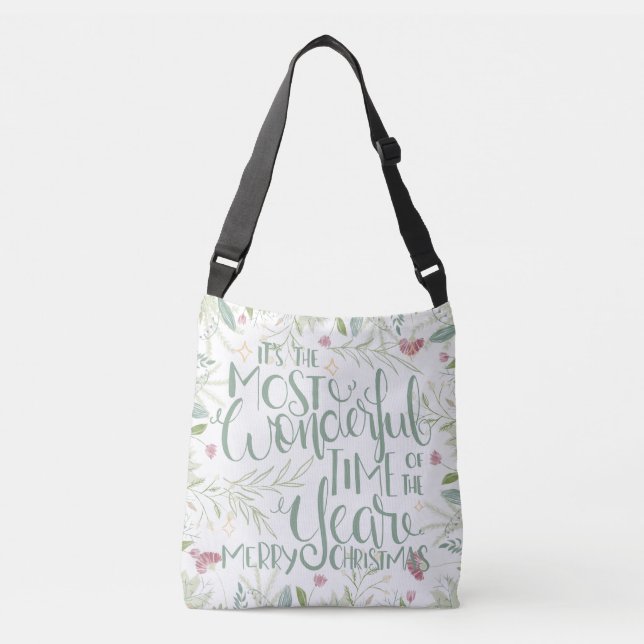 Bolsa Ajustável É a época mais maravilhosa do Natal (Frente)