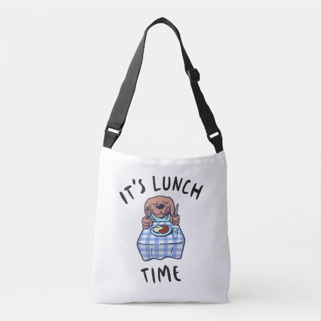 Bolsa Ajustável É hora do almoço (Frente)