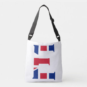 Bolsa Ajustável E Monograma sobreposto no cbcnt bandeira do Jack d