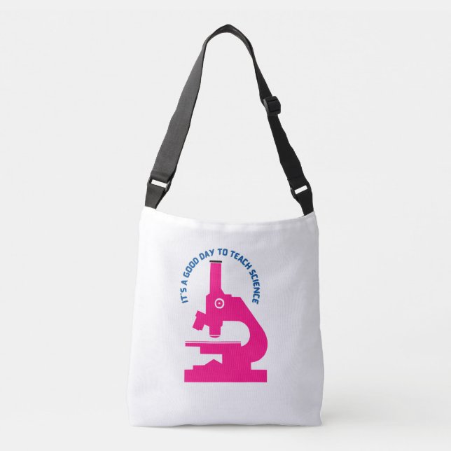 Bolsa Ajustável É um bom dia para ensinar ciência (Frente)