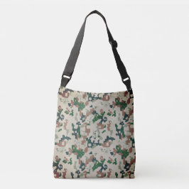 Bolsa Ajustável Earth Pixel Woodland 