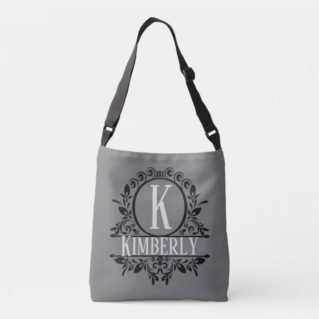 Bolsa Ajustável "Eclipse" Monograma Personalizável  (Verso)