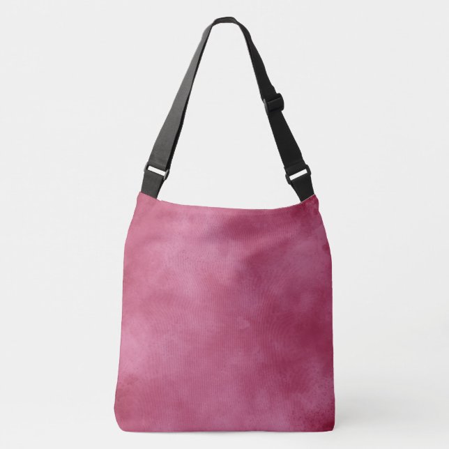 Bolsa Ajustável Efeito da nuvem de tempestade na moda Burgundy Blu (Frente)