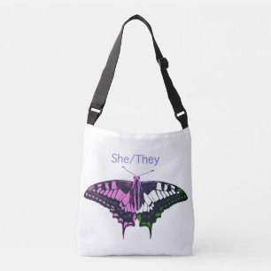 Bolsa Ajustável Ela/Eles, Borboleta-Anã-Anã-Anã-Incêntrica