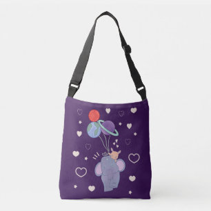 Bolsa Ajustável Elefante e Coelho no Passeio de Balão Espacial C