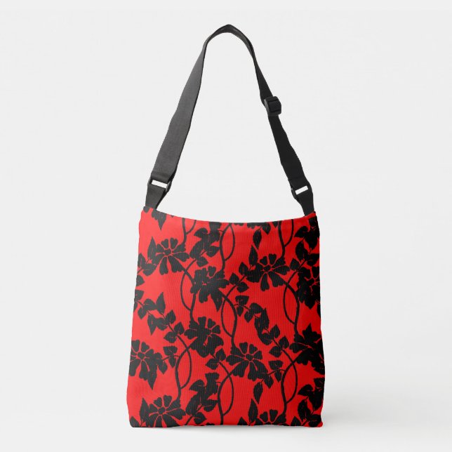 Bolsa Ajustável Elegante Floral (Frente)