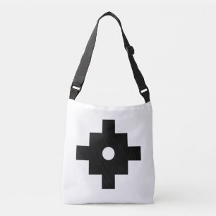 Bolsa Ajustável Elegante Inka Cross Geométrico Design
