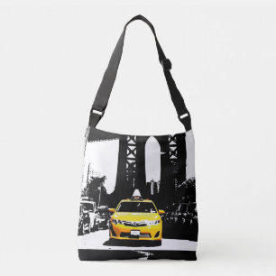 Bolsa Ajustável Elegante Nova Iorque Nyc Yellow Taxi Brooklyn