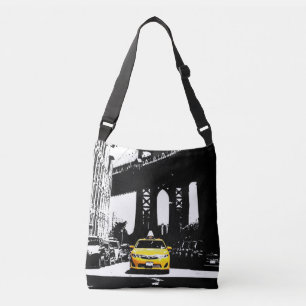 Bolsa Ajustável Elegante Preto Nyc Nova York Táxi Amarelo Brooklyn