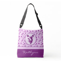 Elogio personalizado ou Pom Purple Heart floral
