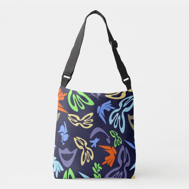 Bolsa Ajustável Elves, Butterflies and Masks 4 (Frente)