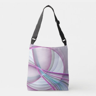 Bolsa Ajustável Em Movimento, Arte Fractal Abstrata Colorida Moder
