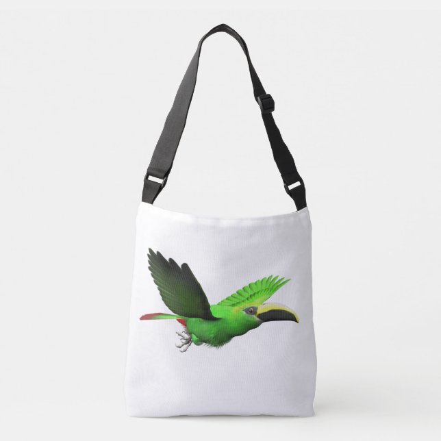 Bolsa Ajustável Emerald Toucanet (Frente)