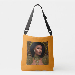 Bolsa Ajustável Empoderamento da Elegância Étnica: História Negra