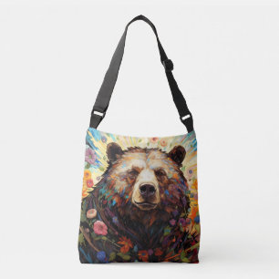 Bolsa Ajustável Encantamento De Animais Coloridos