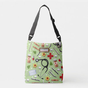 Bolsa Ajustável Enfermeira Personalizada Idea Crossbody Bag