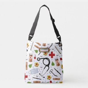 Bolsa Ajustável Enfermeira Personalizada Idea Crossbody Bag