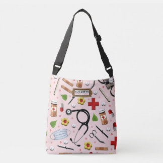 Bolsa Ajustável Enfermeira Personalizada Idea Crossbody Bag