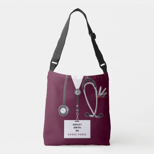 Bolsa Ajustável Enfermeira Personalizada Novidade (Frente)
