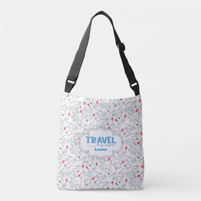 Bolsa Ajustável Enfermeiro de Viagem personalizado (Frente)