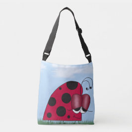 Bolsa Ajustável Engraçado e Euphoric Ladybug