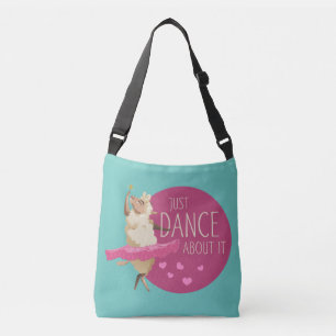 Bolsa Ajustável Engraçado Mensagem De Ovelha - Apenas Dance Sobre