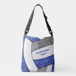 Bolsa Ajustável equipe da cinza azul colorido treinador de vôlei f