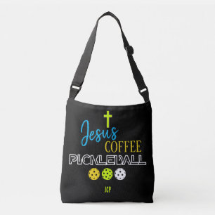 Bolsa Ajustável Escolha JESUS Café Pickleball Elegante
