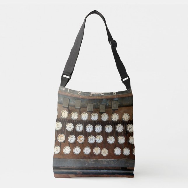 Bolsa Ajustável Escrita Vintage (Frente)