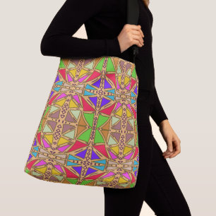 Bolsa Ajustável Espadas e Escudos Medievais Maximalistas