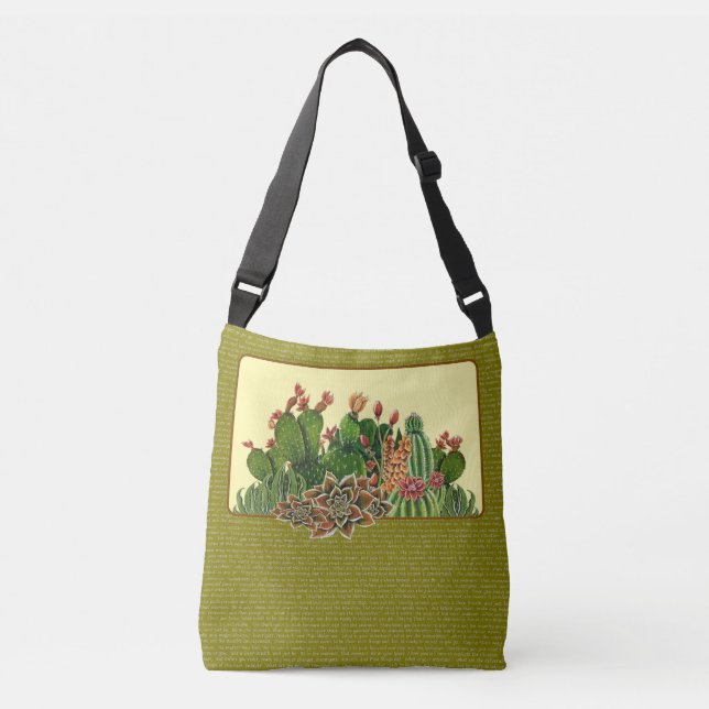 Bolsa Ajustável Especialidade Cactos (Frente)