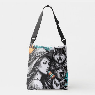 Bolsa Ajustável Espírito de Verão - Beleza e Lobos