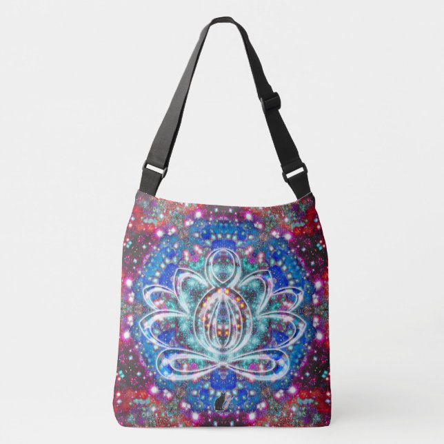 Bolsa Ajustável Esplêndido Lótus Zen (Frente)