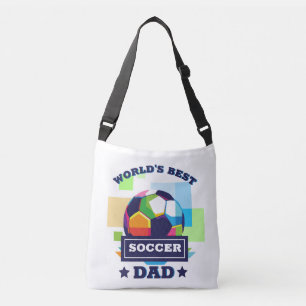 Bolsa Ajustável Esportes coloridos para dias de os pais de texto d