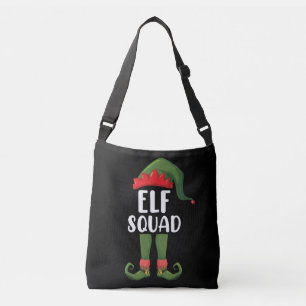 Bolsa Ajustável Esquadrão de Elfos Divertido Família Correspondênc